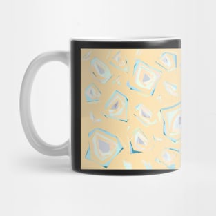 Deformed cosmic objects, floating in the empty space Mug